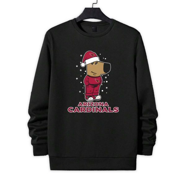 Just A Chill Guy Chill With Arizona Cardinals Christmas Shirt 2