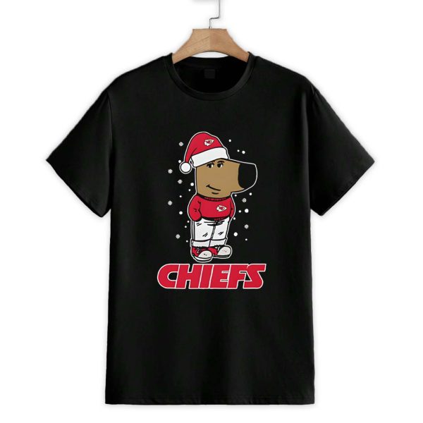 Just A Chill Guy Chill With Kansas City Chiefs Christmas Shirt 1