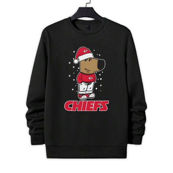 Just A Chill Guy Chill With Kansas City Chiefs Christmas Shirt 2