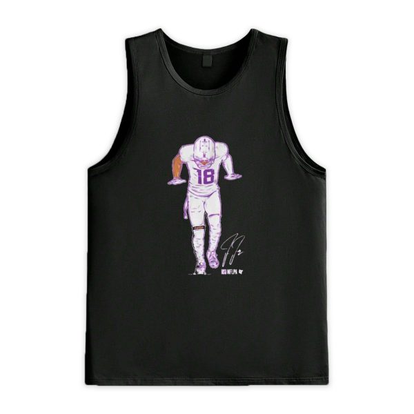 Justin Jefferson Minnesota Vikings The Silencer Signature Shirt 3