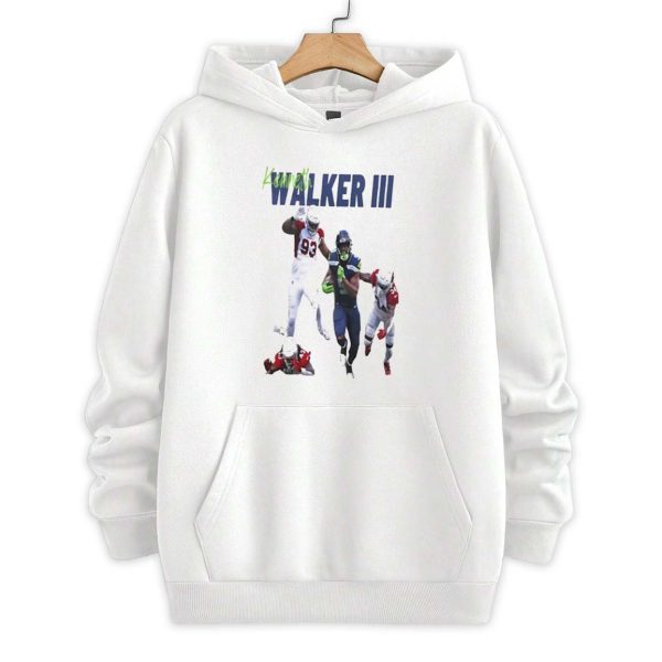 Kenneth Walker III Destroying Cardinals Seattle Seahawks Football Shirt 2