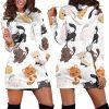 Kitty Cat Hoodie Dress 1