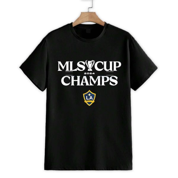 LA Galaxy 2024 MLS Cup Champions Standard Whistle Shirt 1