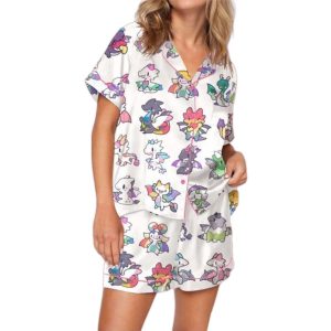 LGBTQ Pride Gragon Pajama Set 1