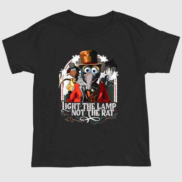 Light The Lamp Not The Rat The Muppet Christmas Carol Shirt 1