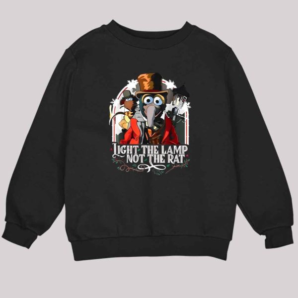 Light The Lamp Not The Rat The Muppet Christmas Carol Shirt 3