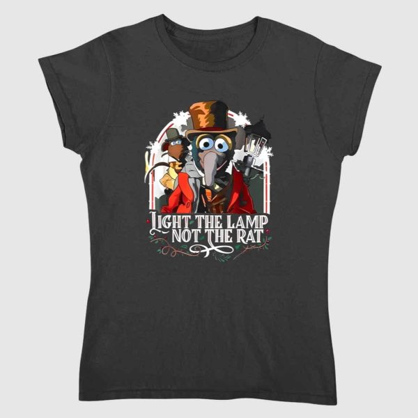 Light The Lamp Not The Rat The Muppet Christmas Carol Shirt