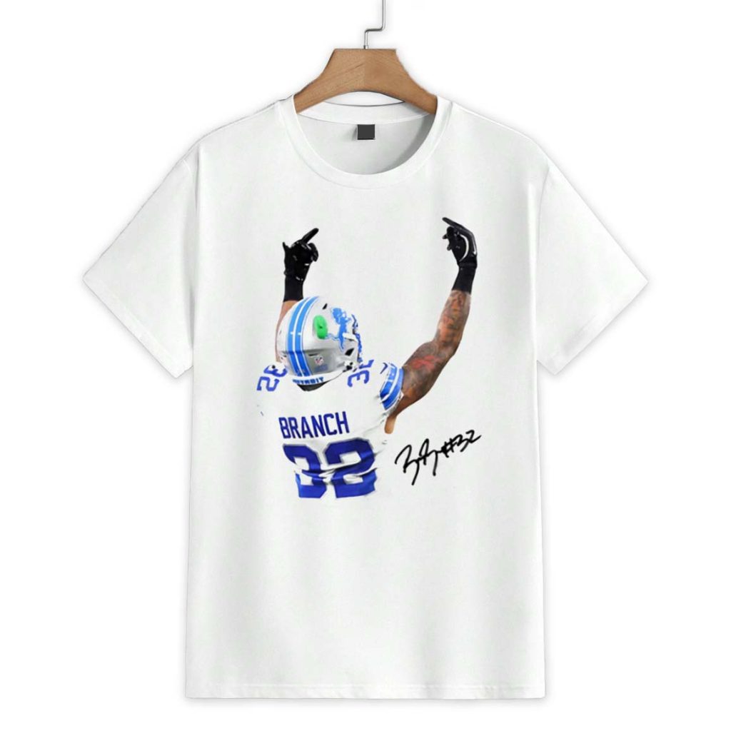 Lions Brian Branch Middle Finger Shirt 1