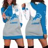 Lions Triple Color Hoodie Dress