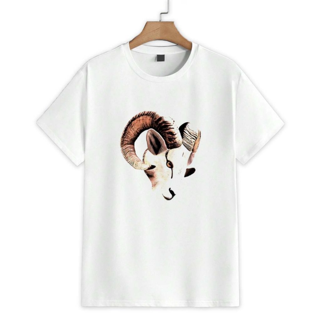 Los Angeles Rams Cutout Goat Animal Shirt