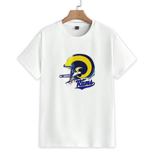 Los Angeles Rams Helmet Football Logo Shirt 1