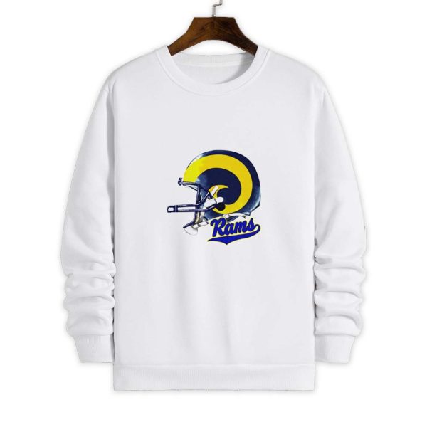 Los Angeles Rams Helmet Football Logo Shirt 3