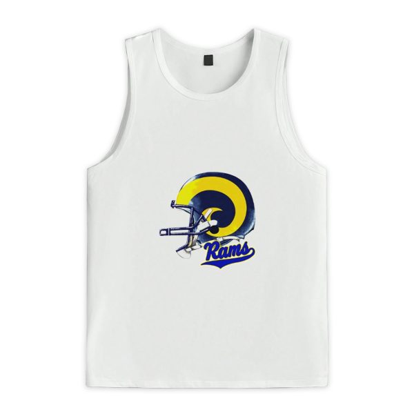 Los Angeles Rams Helmet Football Logo Shirt 4