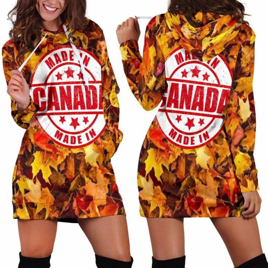 Made In Canada Women's Hoodie Dress