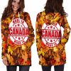 Made In Canada Womens Hoodie Dress 2