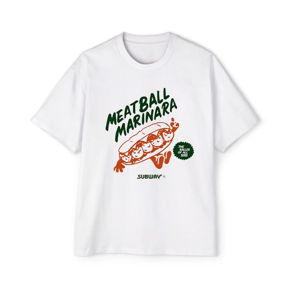 Meatball Marinara The Baller Of All Subs Shirt 1