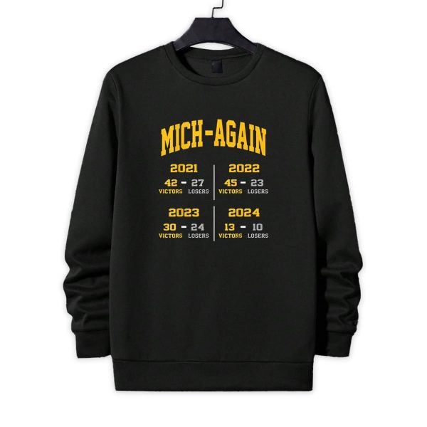 Mich again Michigan Win Again Shirt