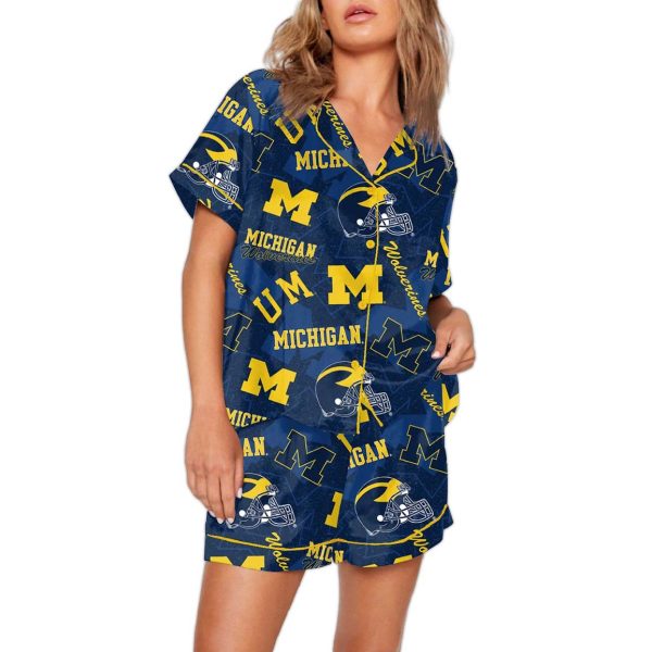 Michigan Football Pajama Set 2