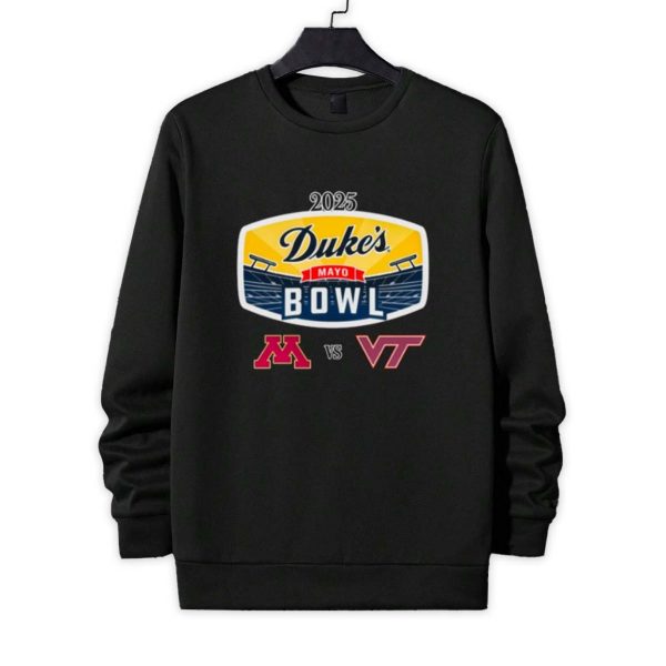 Minnesota vs Virginia Tech 2025 Duke's Mayo Bowl Shirt 4