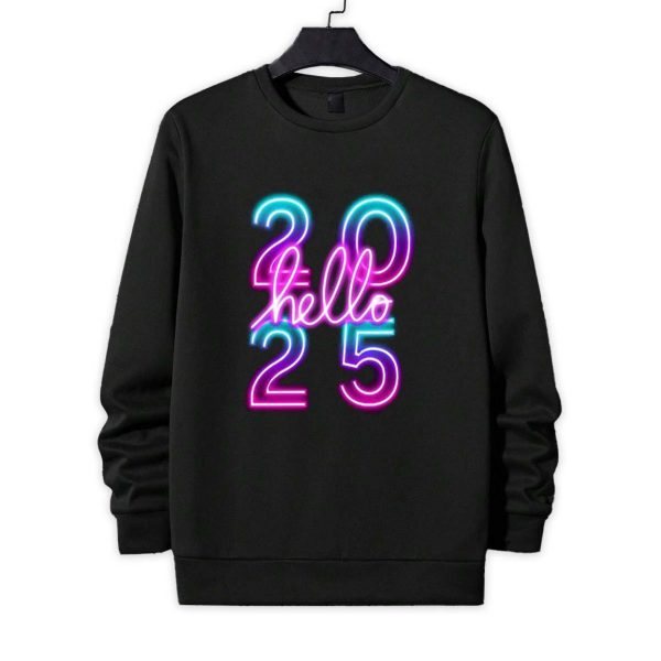 Neon Hello 2025 T Shirt 4