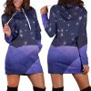 Night Sky Hoodie Dress 1