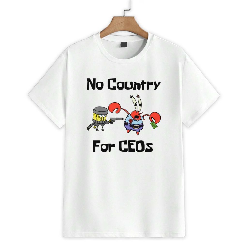 No Country For CEOs Cartoon Shirt 1