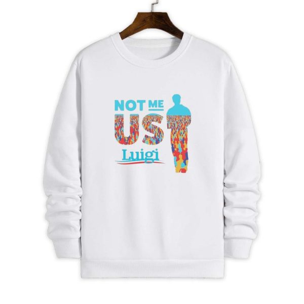 Not Me Us Luigi Shirt 4