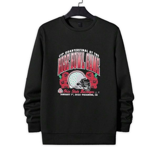 Ohio State Buckeyes College Football Playoff 2025 Rose Bowl Shirt 4