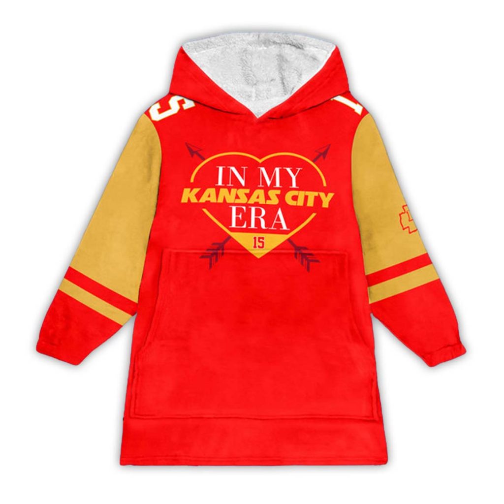 PM 15 Kansas City Football Unisex Blanket Hoodie 1