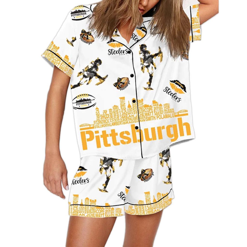 Pittsburgh Steelers Pajama Set 1