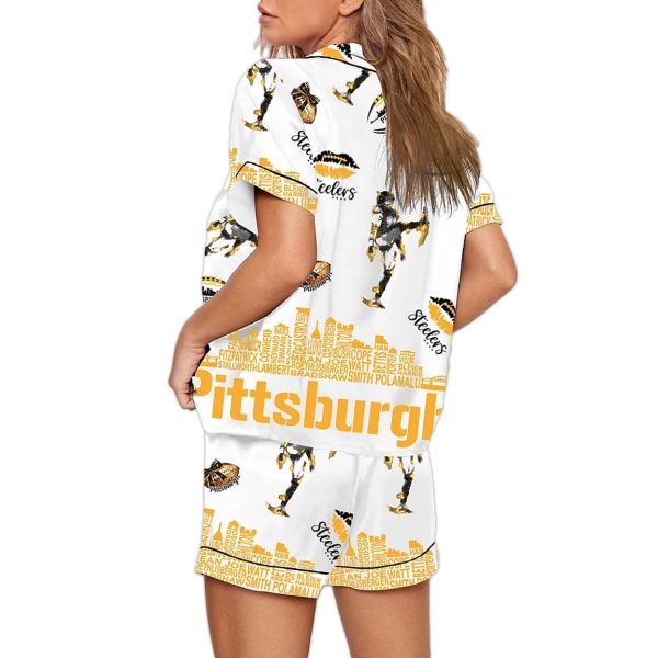 Pittsburgh Steelers Pajamas Set 3