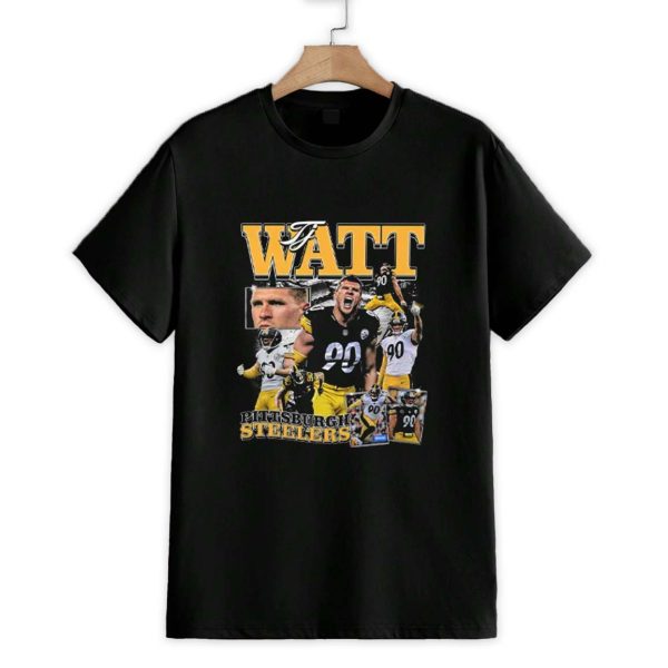 Pittsburgh Steelers TJ Watt 90 Shirt 1