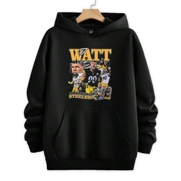 Pittsburgh Steelers TJ Watt 90 Shirt 2