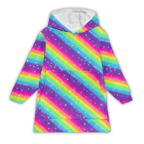 Rainbow Blanket Hoodie 1