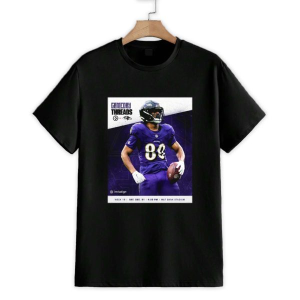 Ravens Vs Steelers Gameday Threads Week 16 Poster Shirt 1