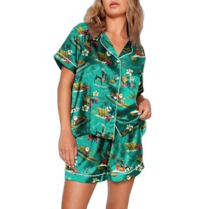 Rum Rum Reindeer Pajama Set 1