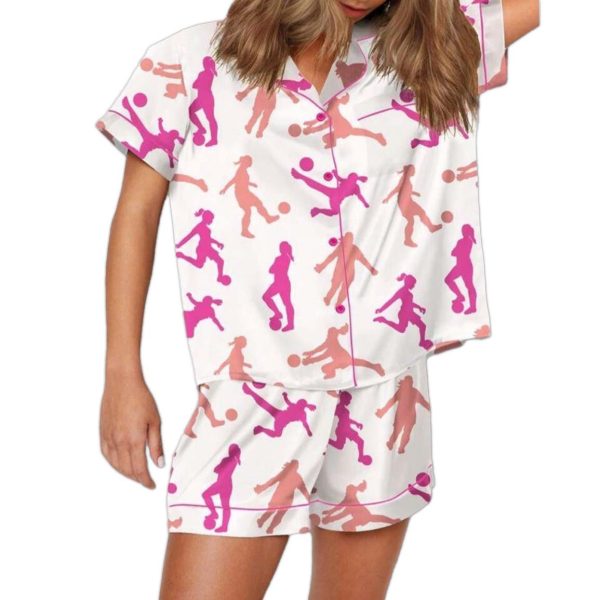 Soccer Girl Pajama Set 3