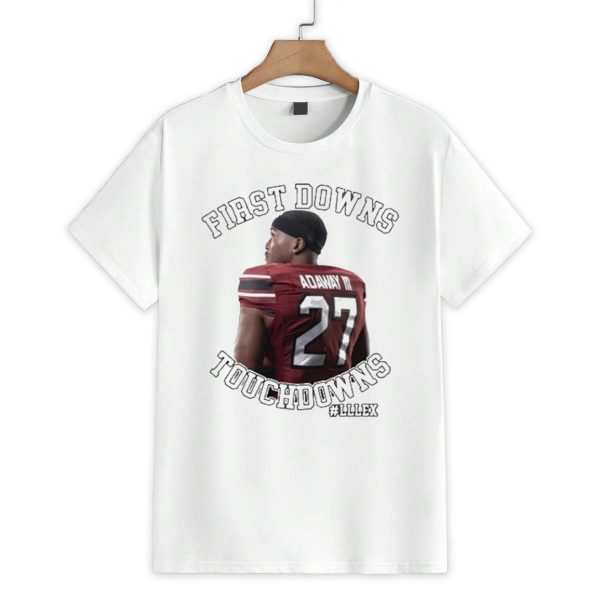 South Carolina Gamecocks Oscar Adaway III First Downs Touchdowns Shirt 1