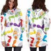 Squeezed Paint Hoodie Dress 2