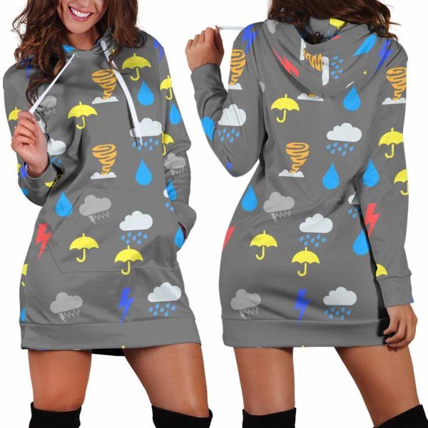 Storm Chaser Hoodie Dress 1