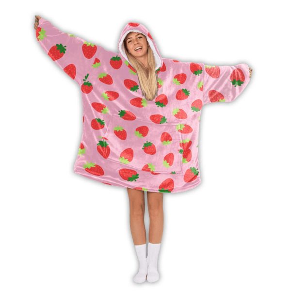 Strawberry Blanket Hoodie 2