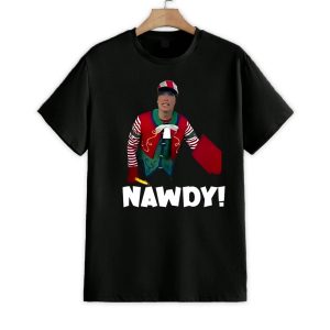 Tally The Elf Nawdy Innocent Christmas Holiday Shirt 1