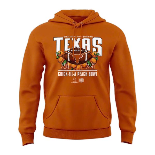 Texas Longhorns 2025 Chick Fil A Peach Bowl Hoodie 1