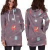 Time For School Womens Hoodie Dress 2