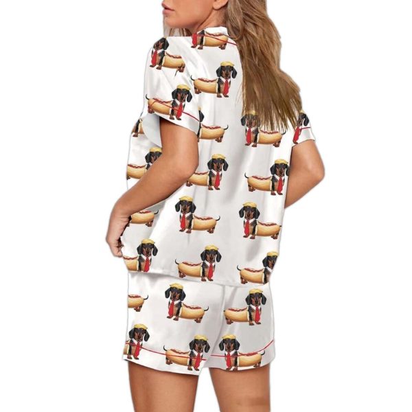 Trump Dachshund Dog Pajama Set 2