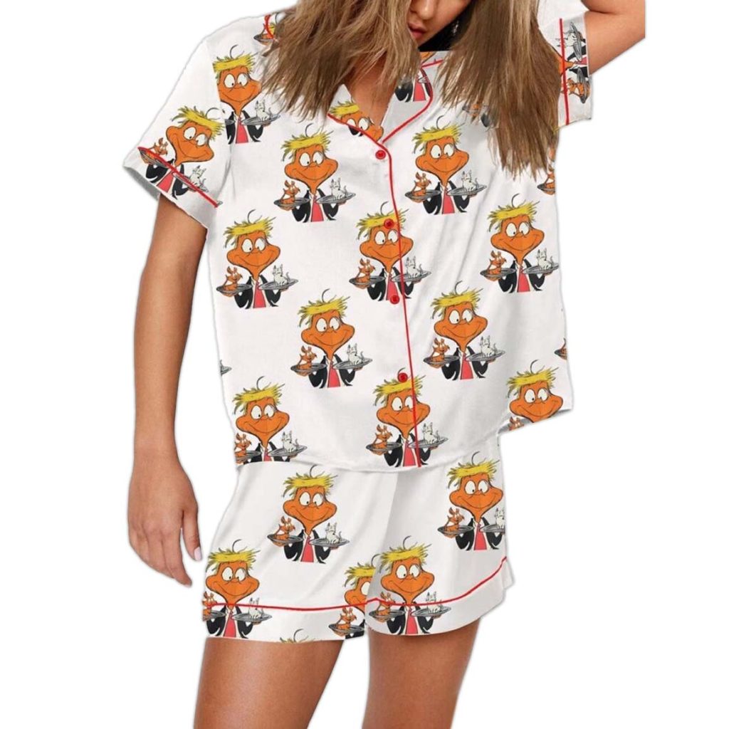 Trump Make Pets Safe Again Pajama Set 3