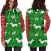 Ugly Christmas Sweater Hoodie Dress 1