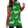 Ugly Christmas Sweater Hoodie Dress 2