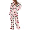 Valentine Dachshund Dog Pajama Set 3