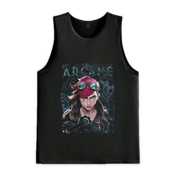 Violet LOL Arcane Shirt 4